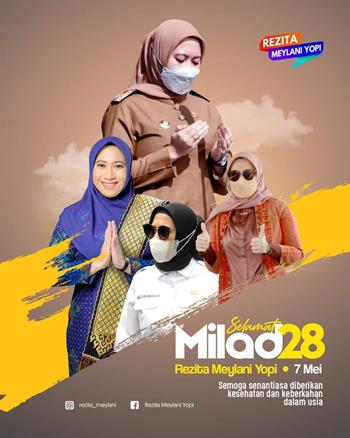 Di Hari Ulang Tahun, Bupati Inhu Bantu Biaya Perobatan Gadis Tulang Punggung Keluarga Ini